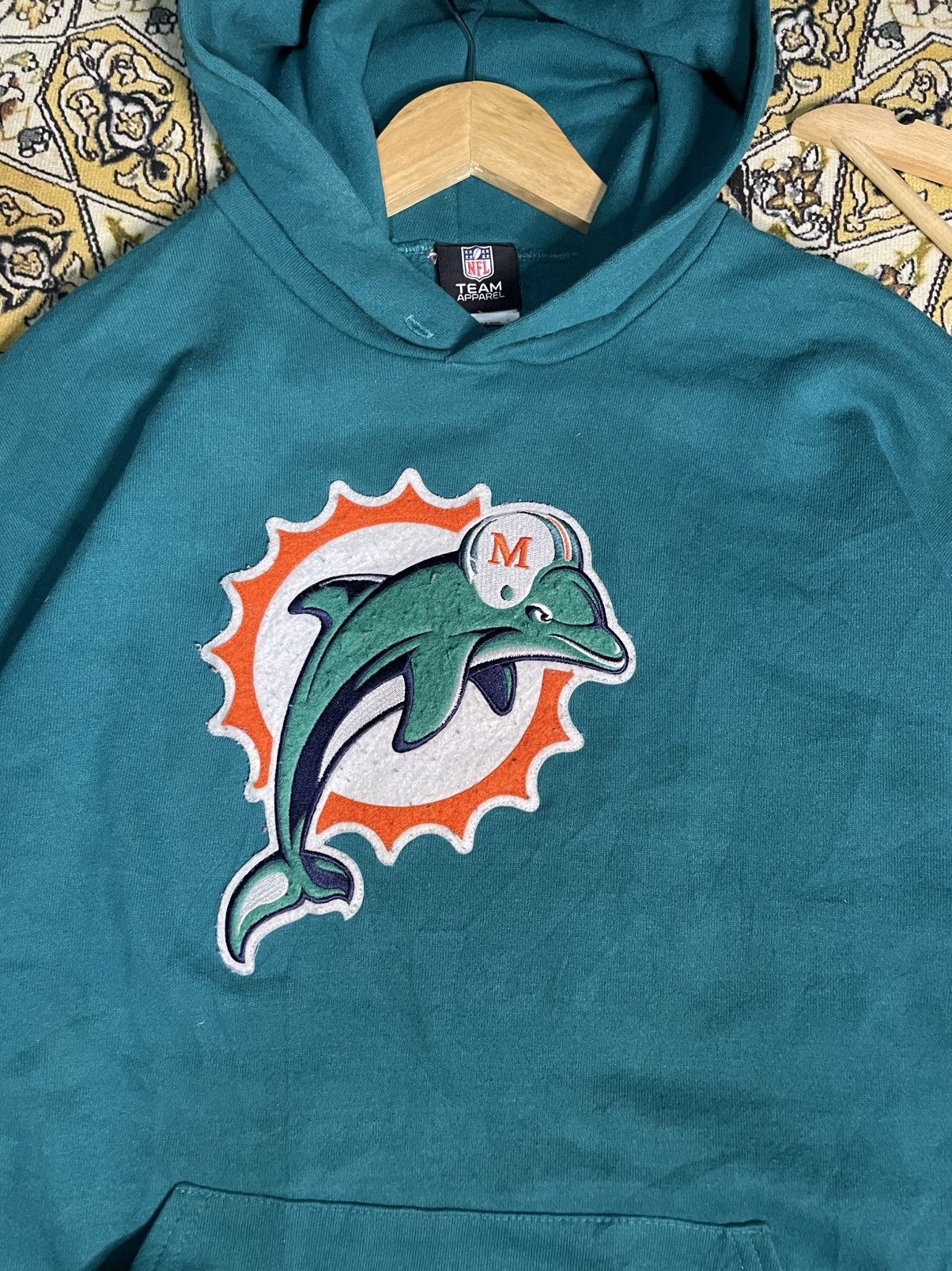 NFL Vintage x Miami Dolphin NFL x Hoodie Size US L / EU 52-54 / 3 - 2 Thumbnail