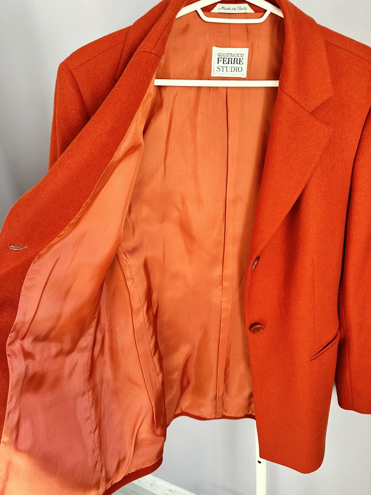 Gianfranco Ferre × Vintage jacket Gianfranko Ferre Size S / US 4 / IT 40 - 5 Thumbnail