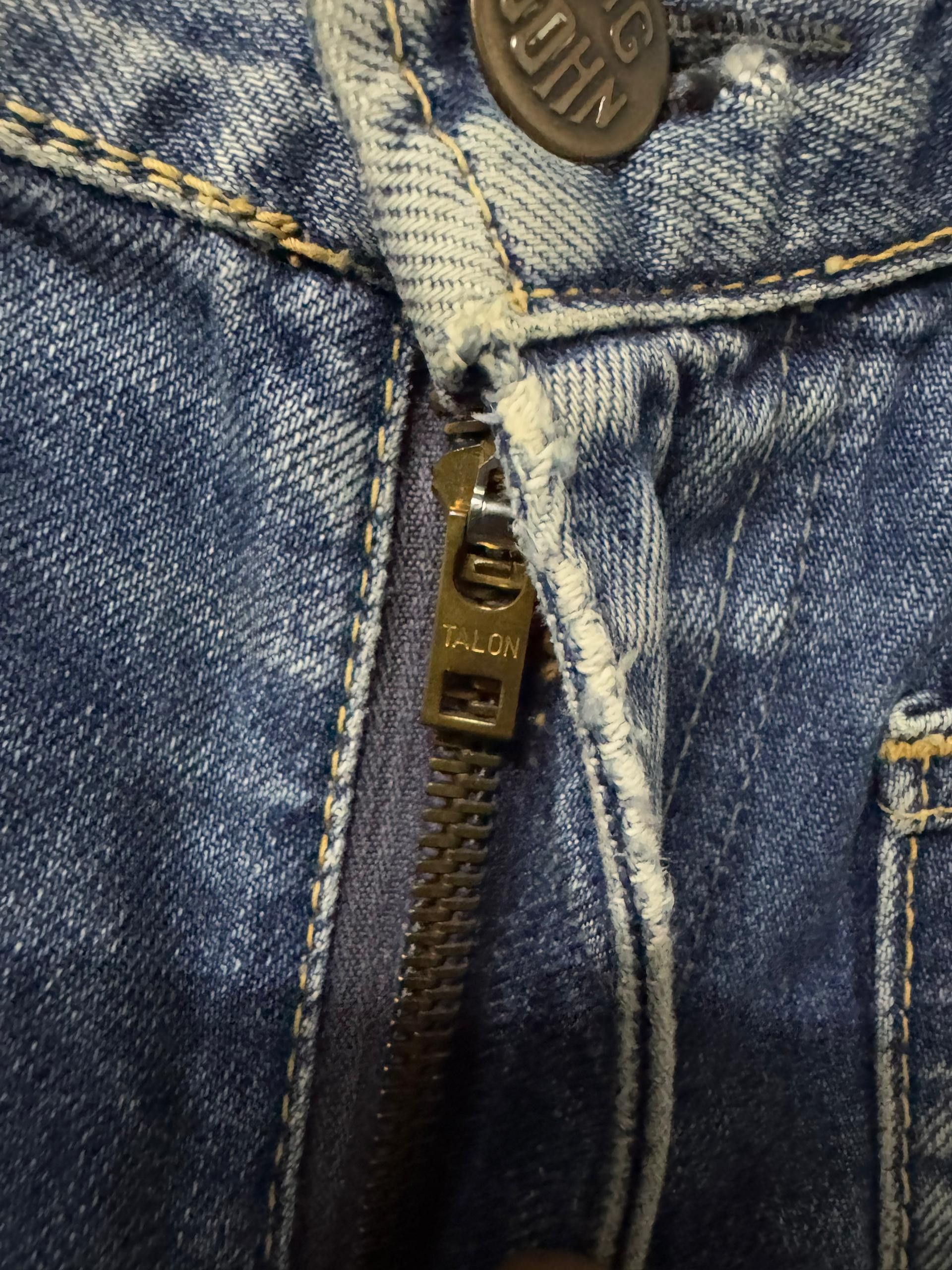 Big John × Vintage 🔥🔥🔥crazy vintage big john flared jeans Size 27" / US 4 / IT 40 - 4 Thumbnail