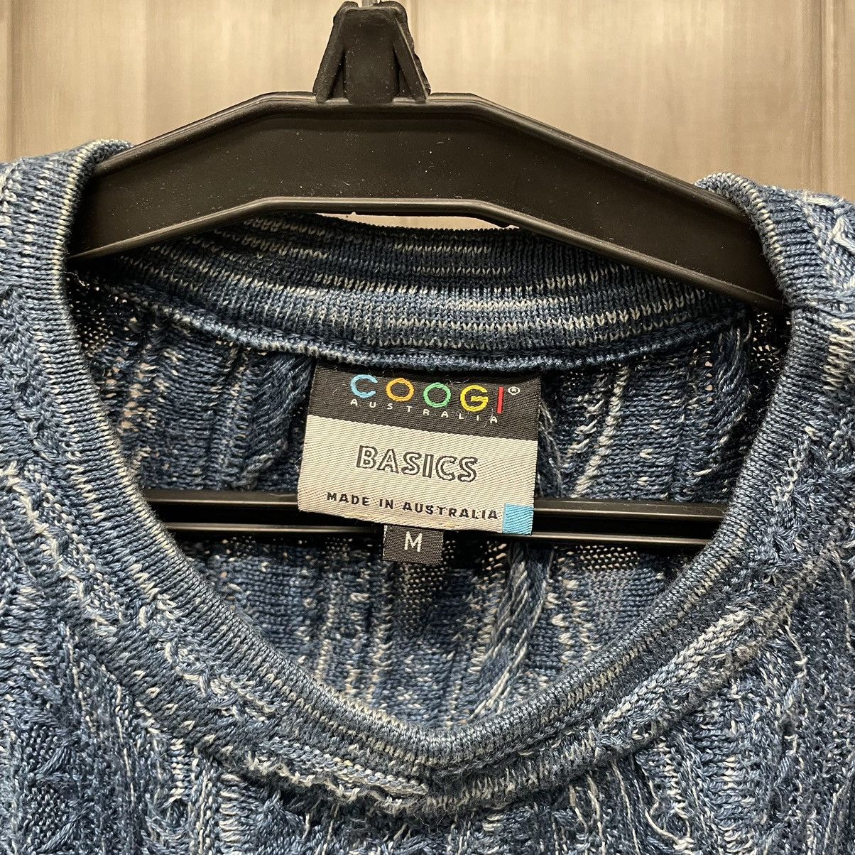 Coogi Vintage Coogi Australia Basics Blue 3D Knit Sweater Size US M / EU 48-50 / 2 - 9 Thumbnail
