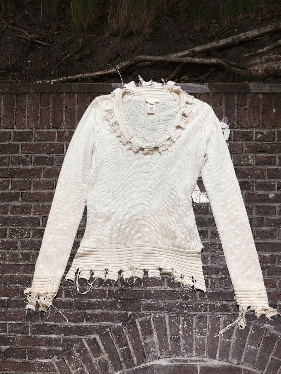 Diesel Diesel Distressed Punk Sweater STREETWEAR Size M / US 6-8 / IT 42-44 - 1 Thumbnail