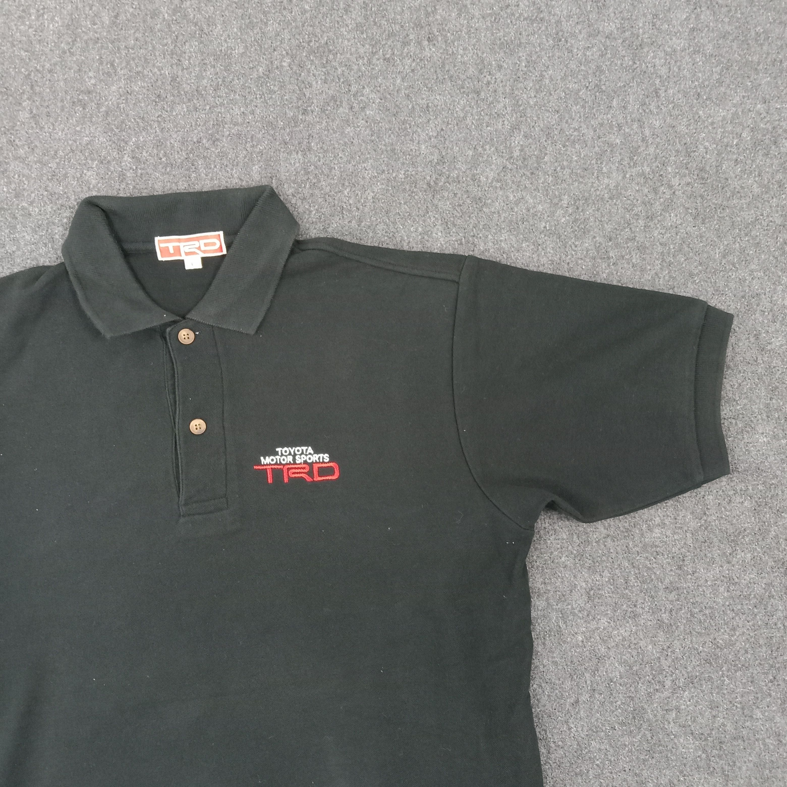 Japanese Brand × Vintage TRD Toyota Motorsports Japanese Racing Polos Size US L / EU 52-54 / 3 - 4 Thumbnail