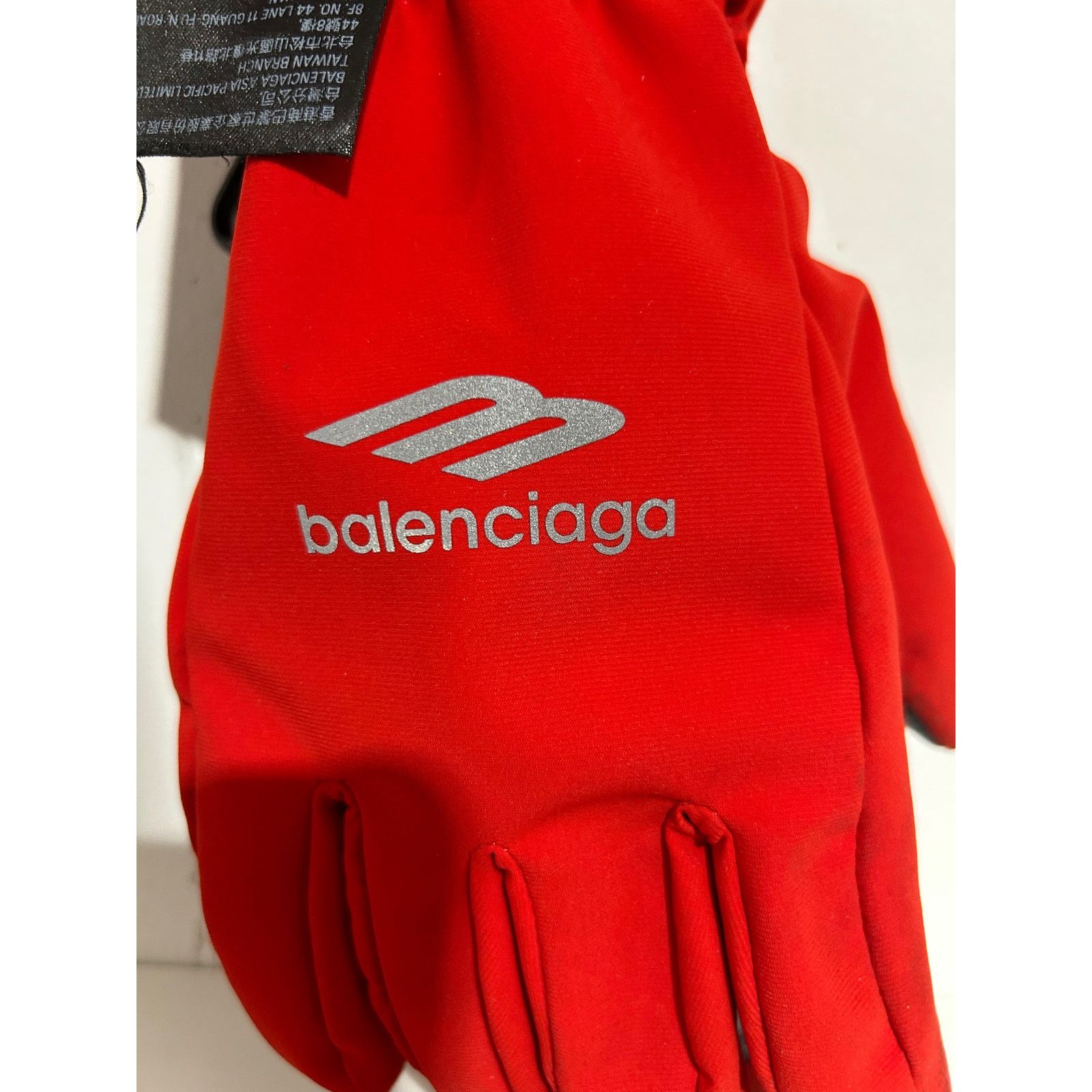 Balenciaga BALENCIAGA RED SKI GLOVES Size ONE SIZE - 5 Thumbnail