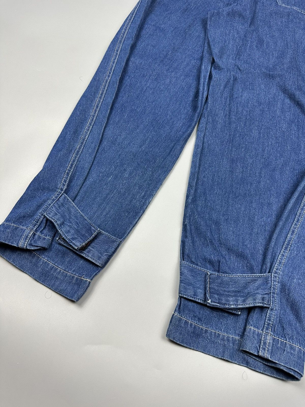 If Six Was Nine × Le Grande Bleu (L.G.B.) Vintage Mili Mili Baggy Multi Pocket Jeans Size US 30 / EU 46 - 12 Thumbnail