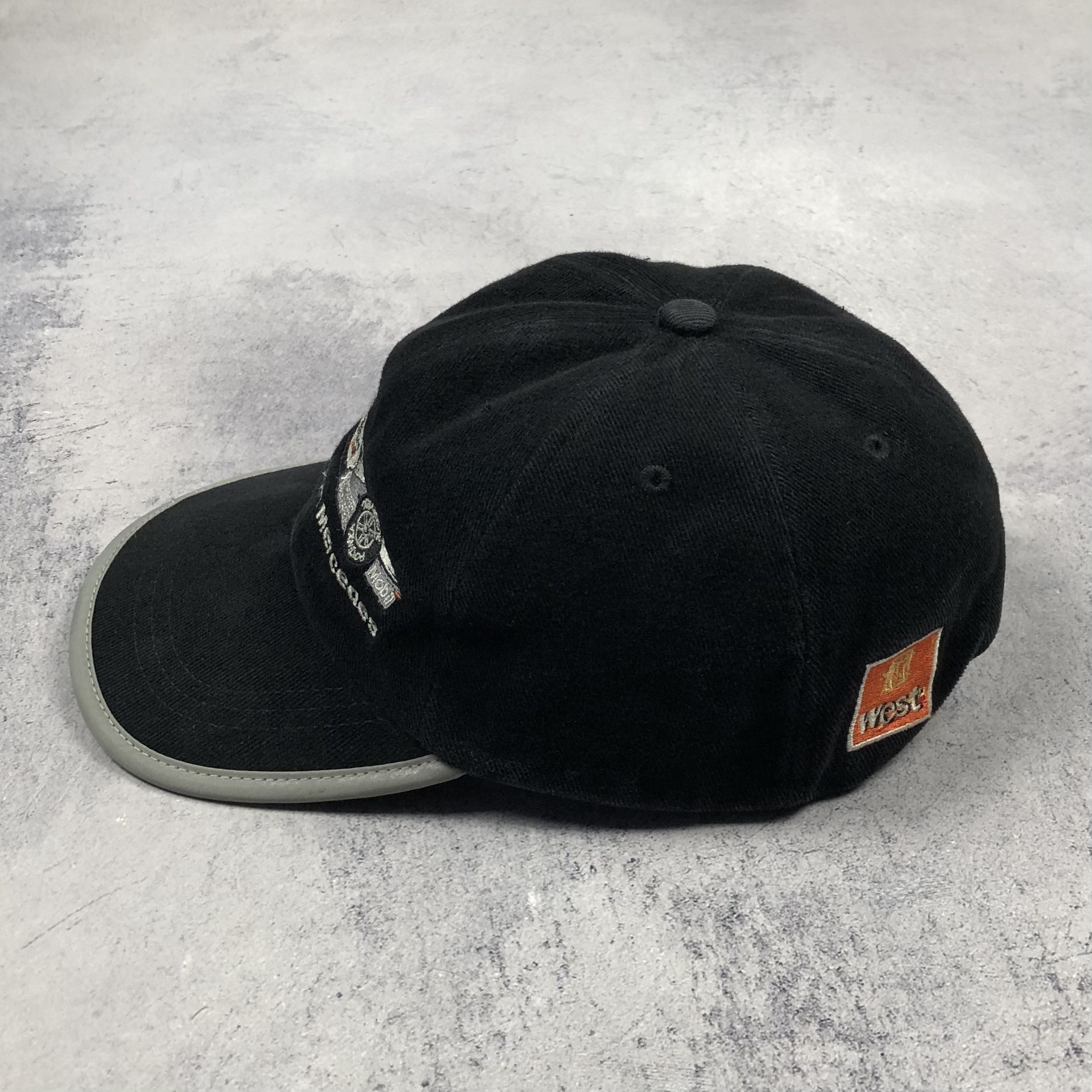 Malcolm McLaren Vintage West McLaren Mercedes Cap F1 Reflective Size ONE SIZE - 5 Thumbnail