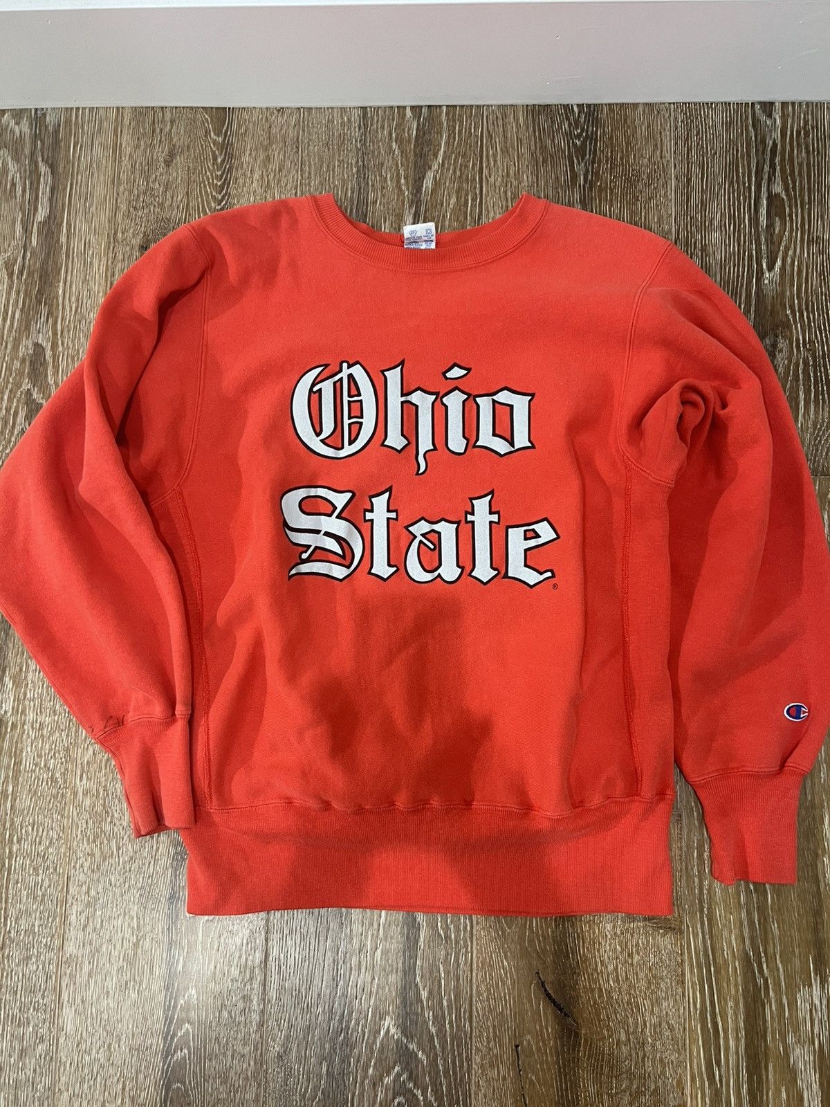 Vintage Vintage Ohio State Champion ReverseWeave Old English sweater Size US L / EU 52-54 / 3 - 1 Thumbnail