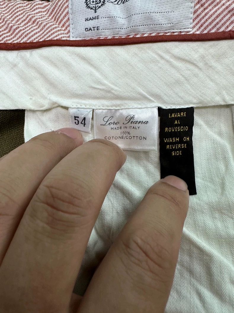 Loro Piana LORO PIANA Cotton loungewear pants Size US 38 / EU 54 - 6 Thumbnail