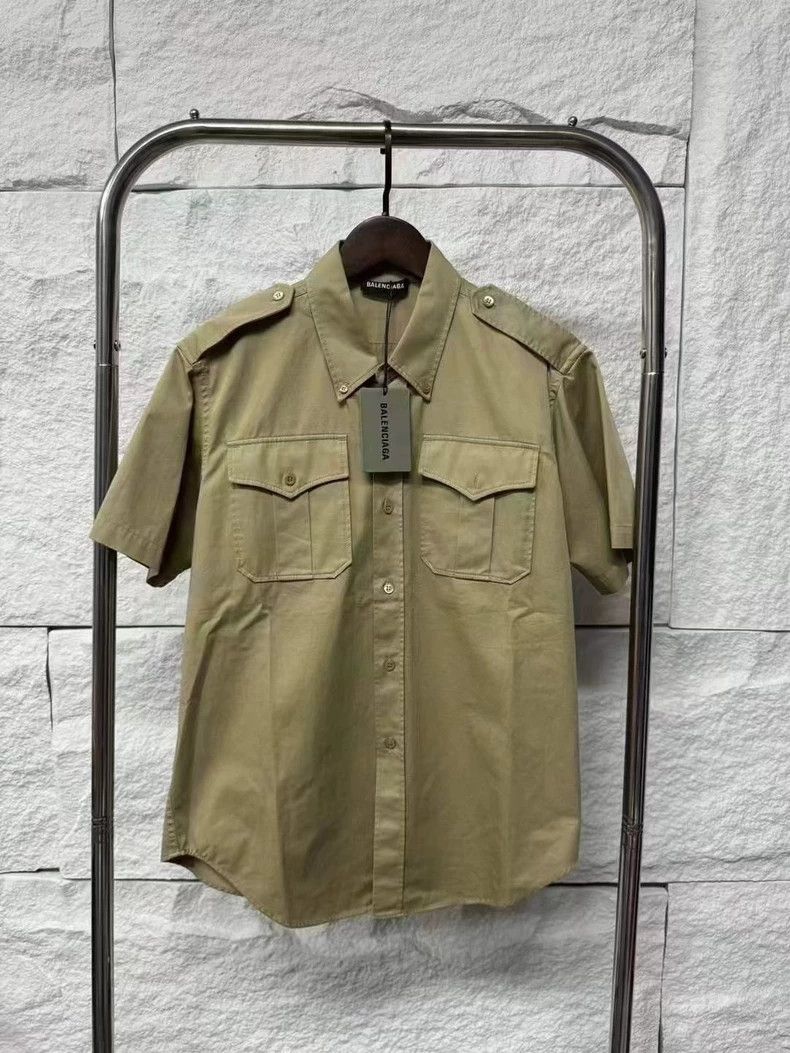 Balenciaga Balenciaga Tactical shirt with logo on back Size US XS / EU 42 / 0 - 1 Thumbnail