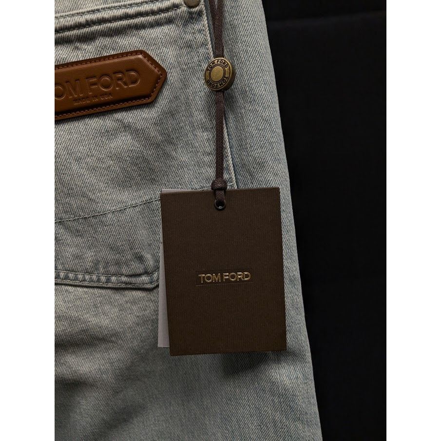 Tom Ford o1rshd1 Tapered Jeans in Blue Size US 30 / EU 46 - 14 Thumbnail