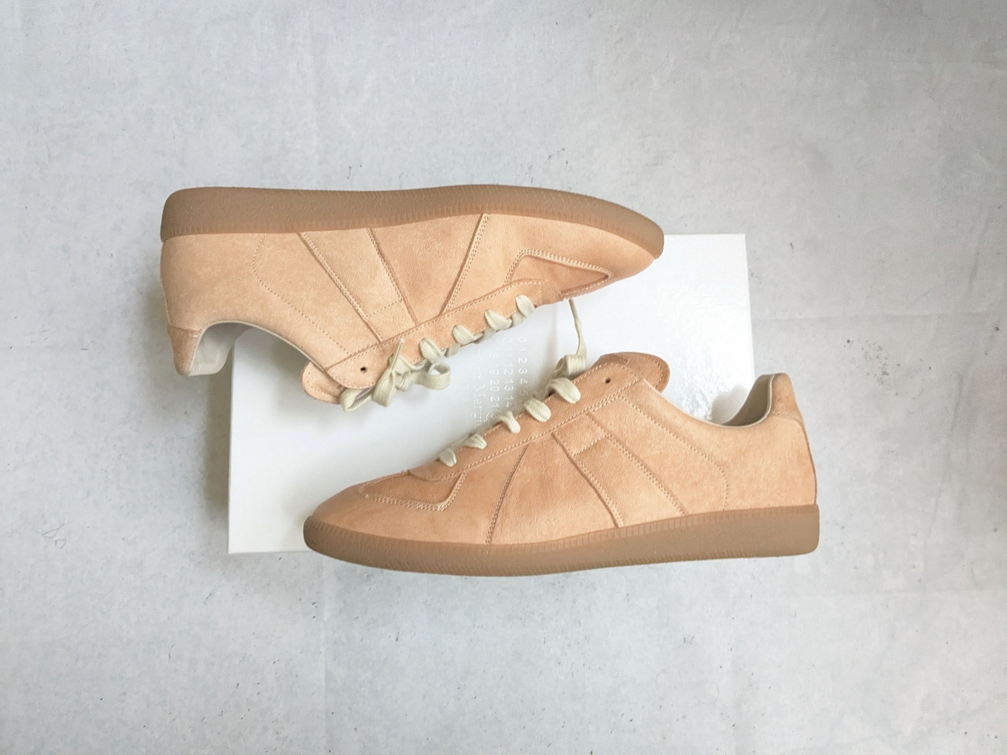 Maison Margiela Maison Margiela Replica GAT 11 44 Low Tops Beige Size US 11 / EU 44 - 4 Thumbnail