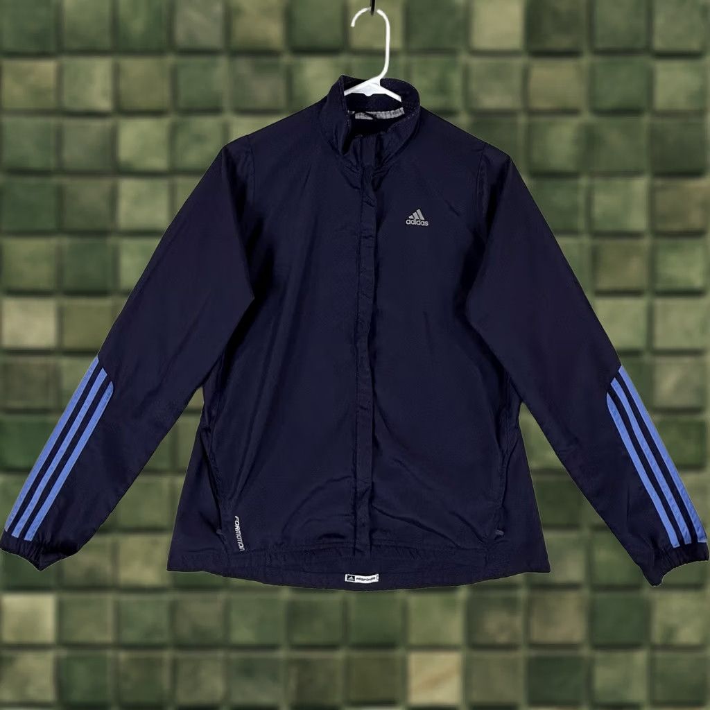 Adidas Adidas Formotion Clima 365 Athletic Running Jacket Womens M Windbreaker Zip Size M / US 6-8 / IT 42-44 - 1 Thumbnail