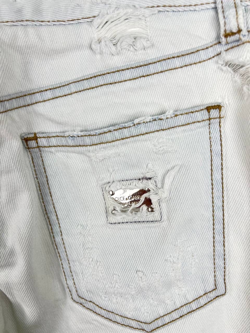 Dolce & Gabbana × Vintage Dolce Gabbana luxury denim woman size 36 Size 25" / US 0 / IT 36 - 3 Thumbnail