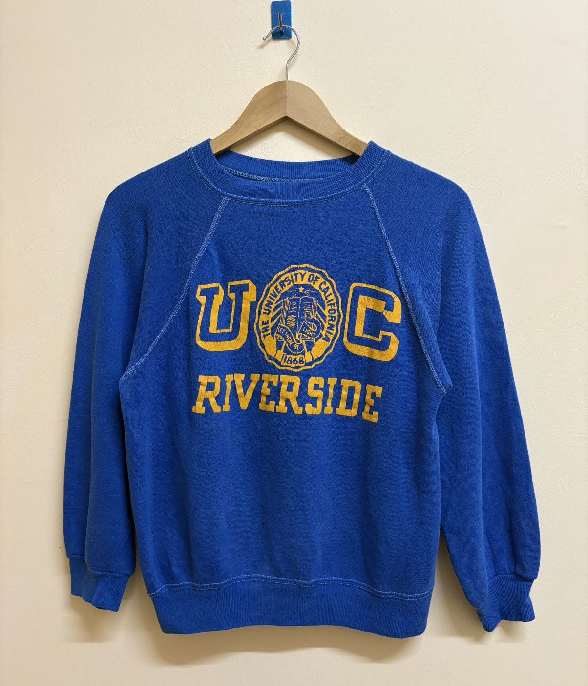 Vintage Vintage 60s The University Of California Sweatshirt Size US S / EU 44-46 / 1 - 1 Thumbnail