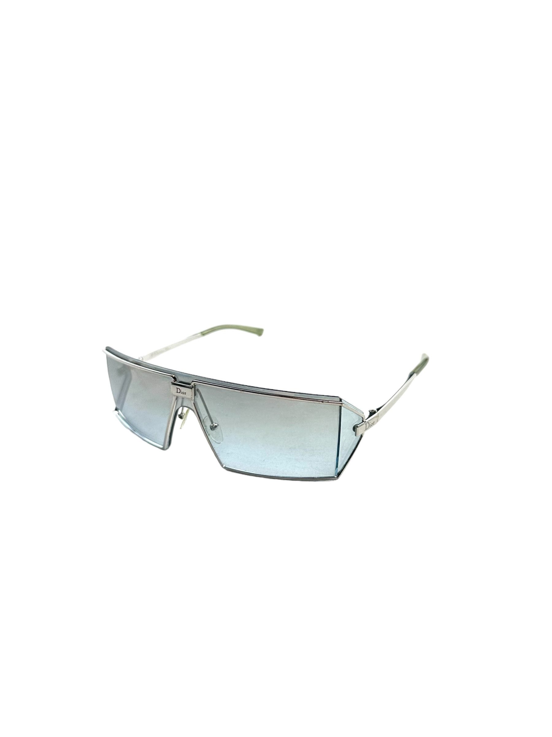 Dior Mercure Sunglasses Christian Dior Diorxtrem MU Shield Sunglasses - Blue  main image 2