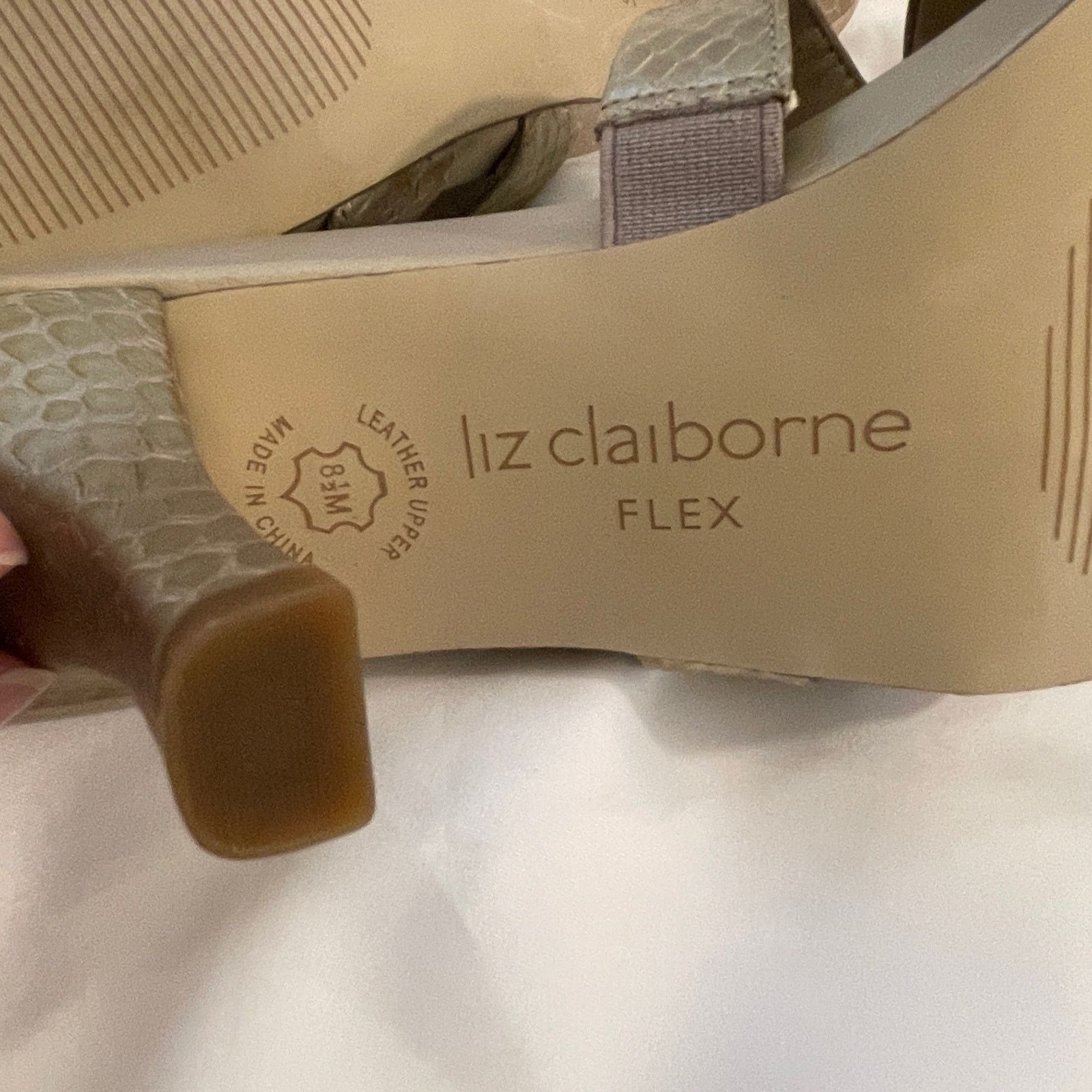 Liz Claiborne Liz Claiborne Flex ANDROS New Platinum Copperhead Size 8.5M Size US 8.5 / IT 38.5 - 5 Thumbnail
