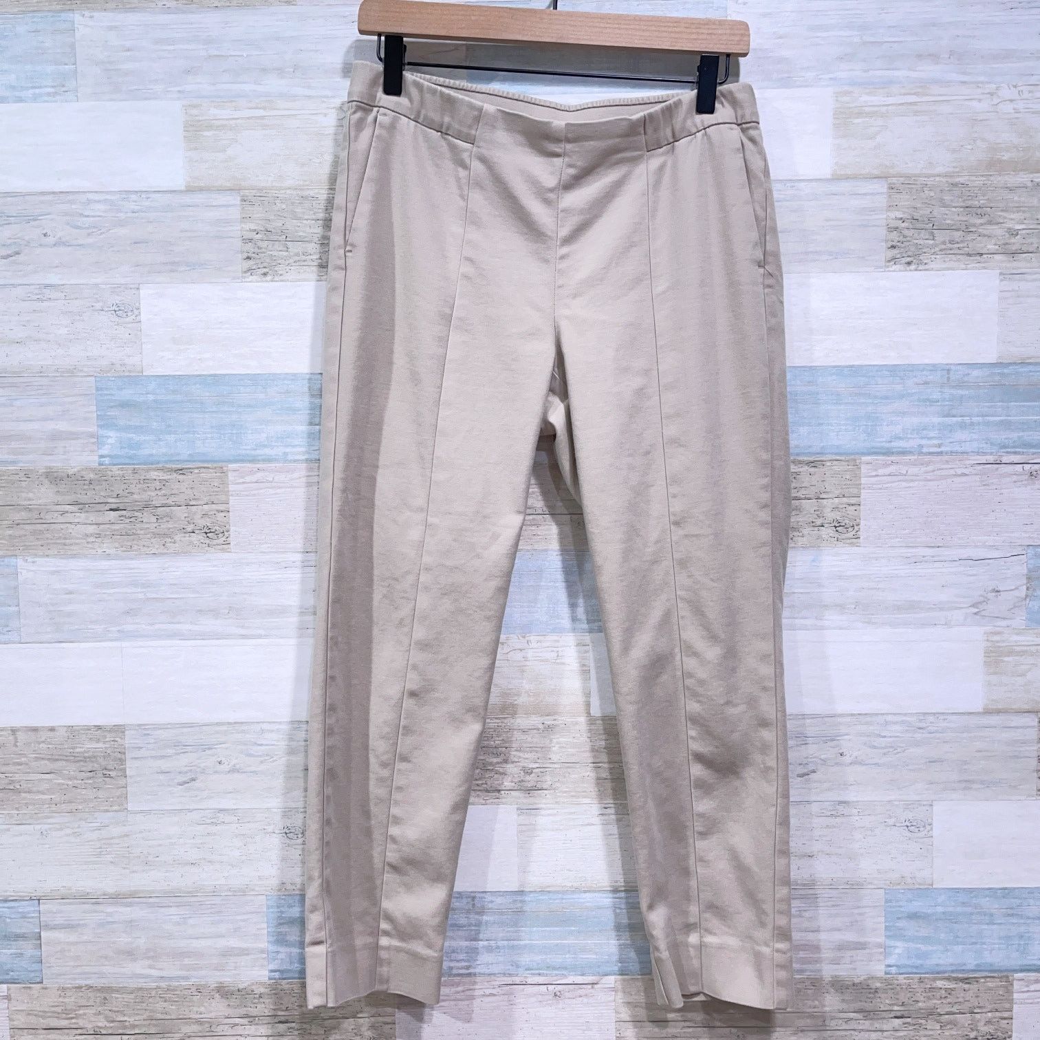 Other J Jill Essential Slim Ankle Pants Beige Pull On Mid Rise 8P Size 30" / US 8 / IT 44 - 1 Thumbnail