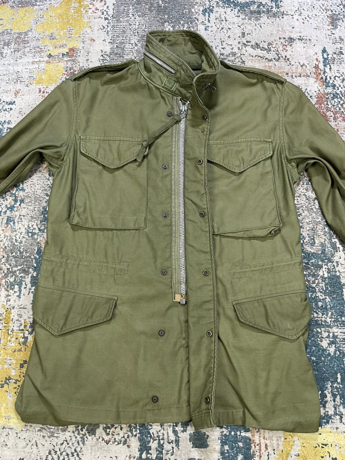 Vintage Vtg 60s OG Vietnam War Military M65 Jacket Size US S / EU 44-46 / 1 - 12 Thumbnail