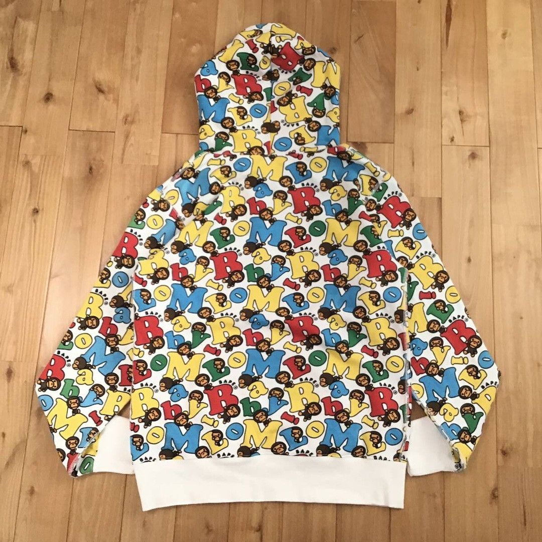 Bape BAPE MILO LOGO Pullover Hoodie a bathing ape Size US L / EU 52-54 / 3 - 3 Thumbnail