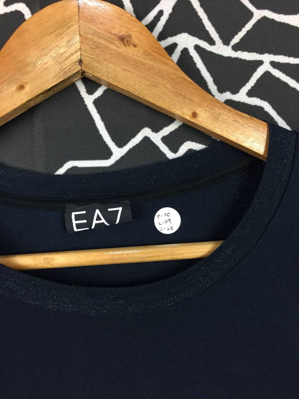 Emporio Armani Emporio Armani EA7 Stretch Cotton Long Sleeve Tee Size US L / EU 52-54 / 3 - 4 Thumbnail