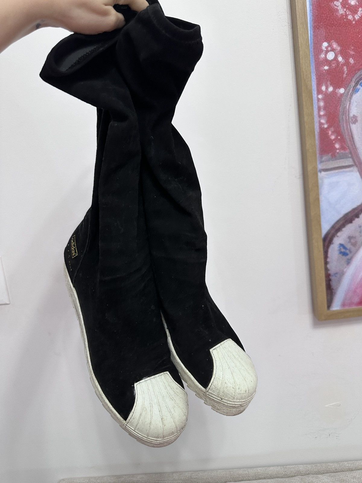 Rick Owens Rick Owens X adidas ripple socks Size US 11 / EU 44 - 12 Thumbnail