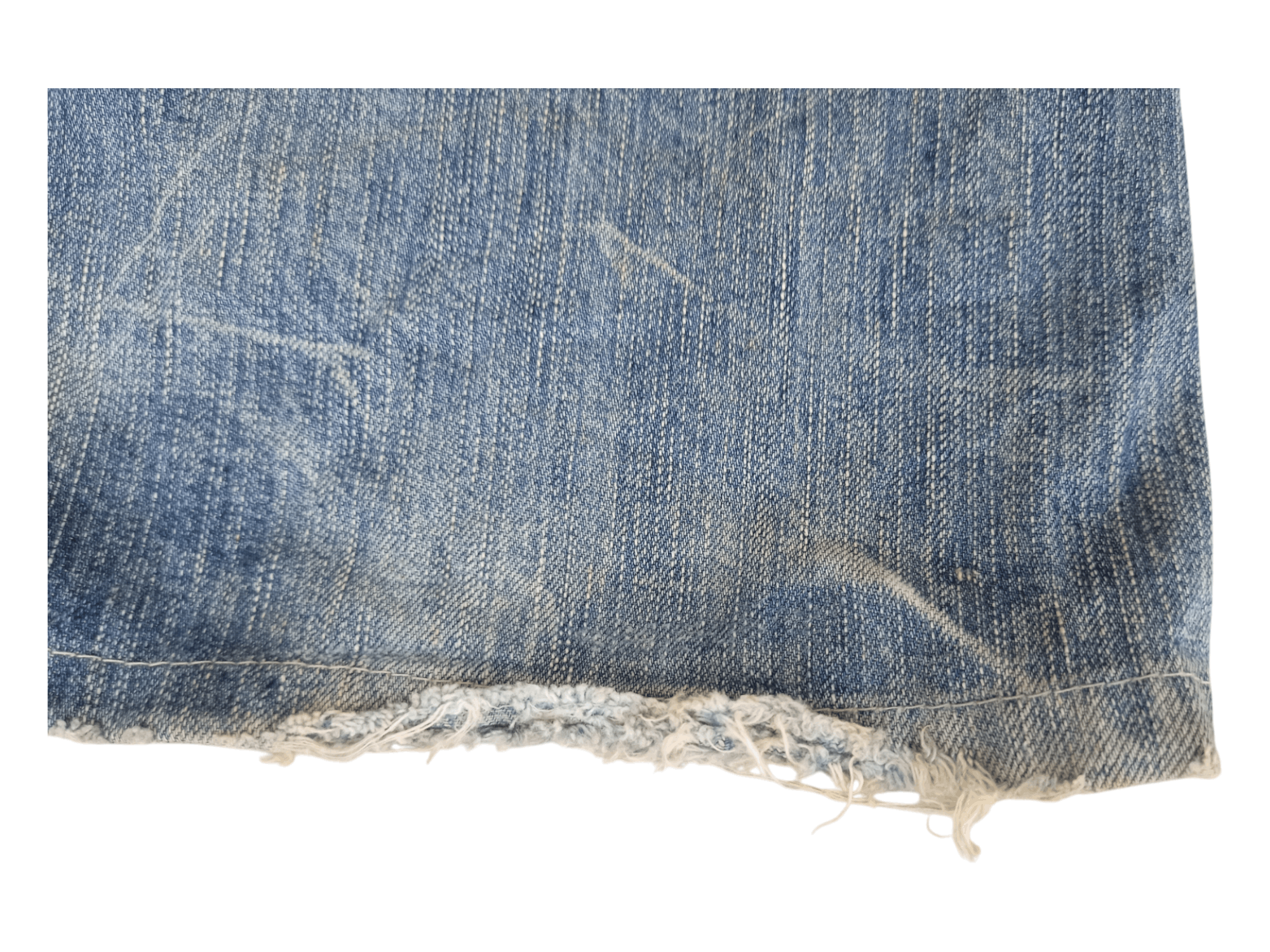 Edwin Edwin 503 Blue Trip Buckle Back Flare Jeans Size US 31 - 14 Thumbnail