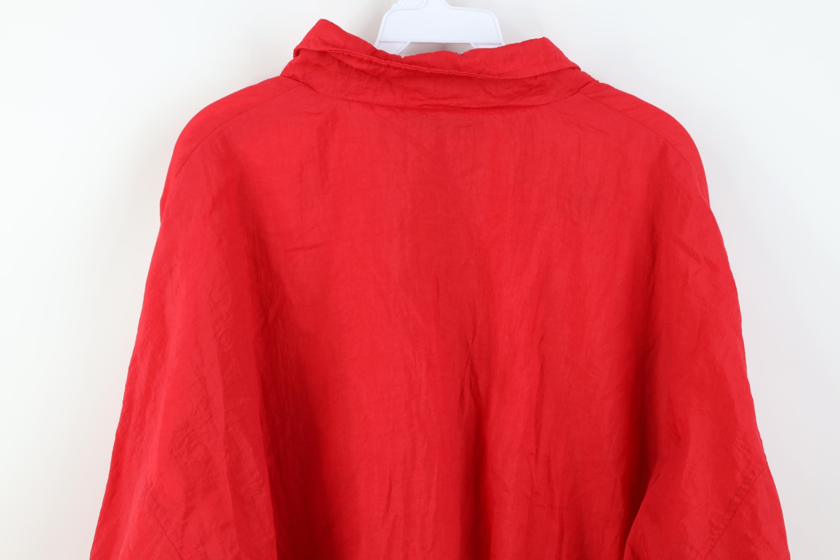 Vintage Vintage 90s Streetwear Lined Full Zip Windbreaker Jacket Size US L / EU 52-54 / 3 - 12 Thumbnail