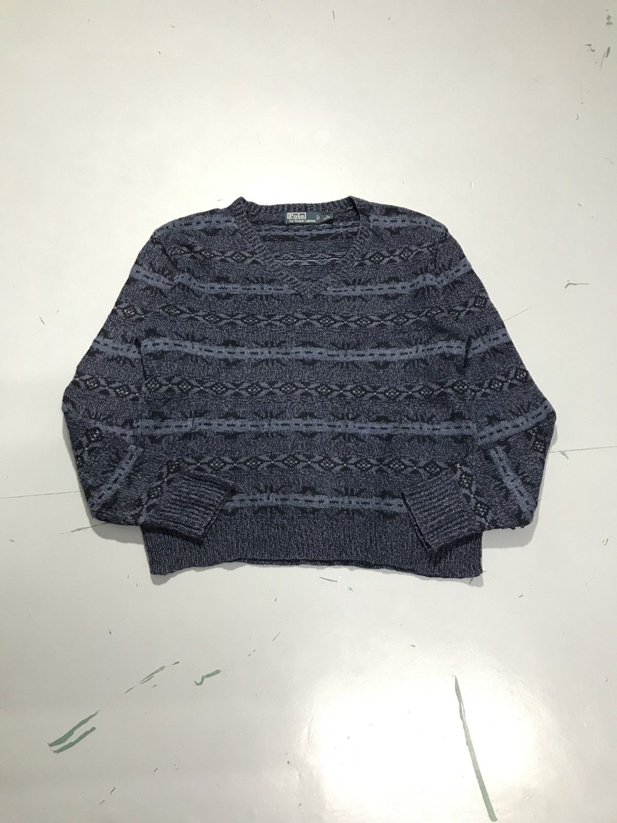 Polo Ralph Lauren Vintage polo Ralph Lauren knit sweater Size US S / EU 44-46 / 1 - 1 Thumbnail