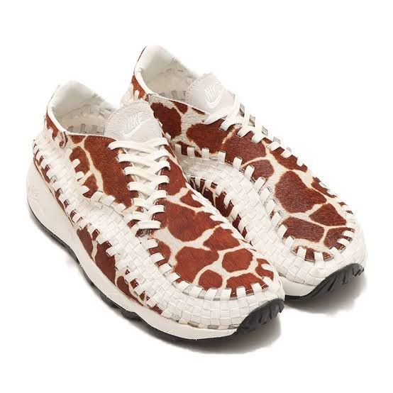 Nike Air Footscape Woven ”Natural and Brown“ & "Whit Cow Print" Size US 10 / EU 43 - 19 Thumbnail