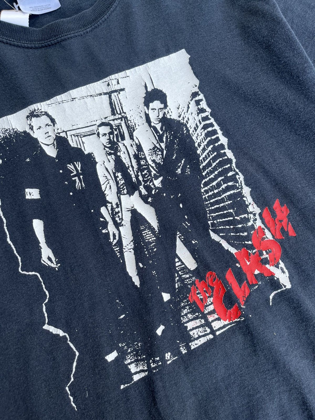 Vintage Vintage 00s The Clash English Punk Album Promo T Shirt Size US M / EU 48-50 / 2 - 2 Thumbnail