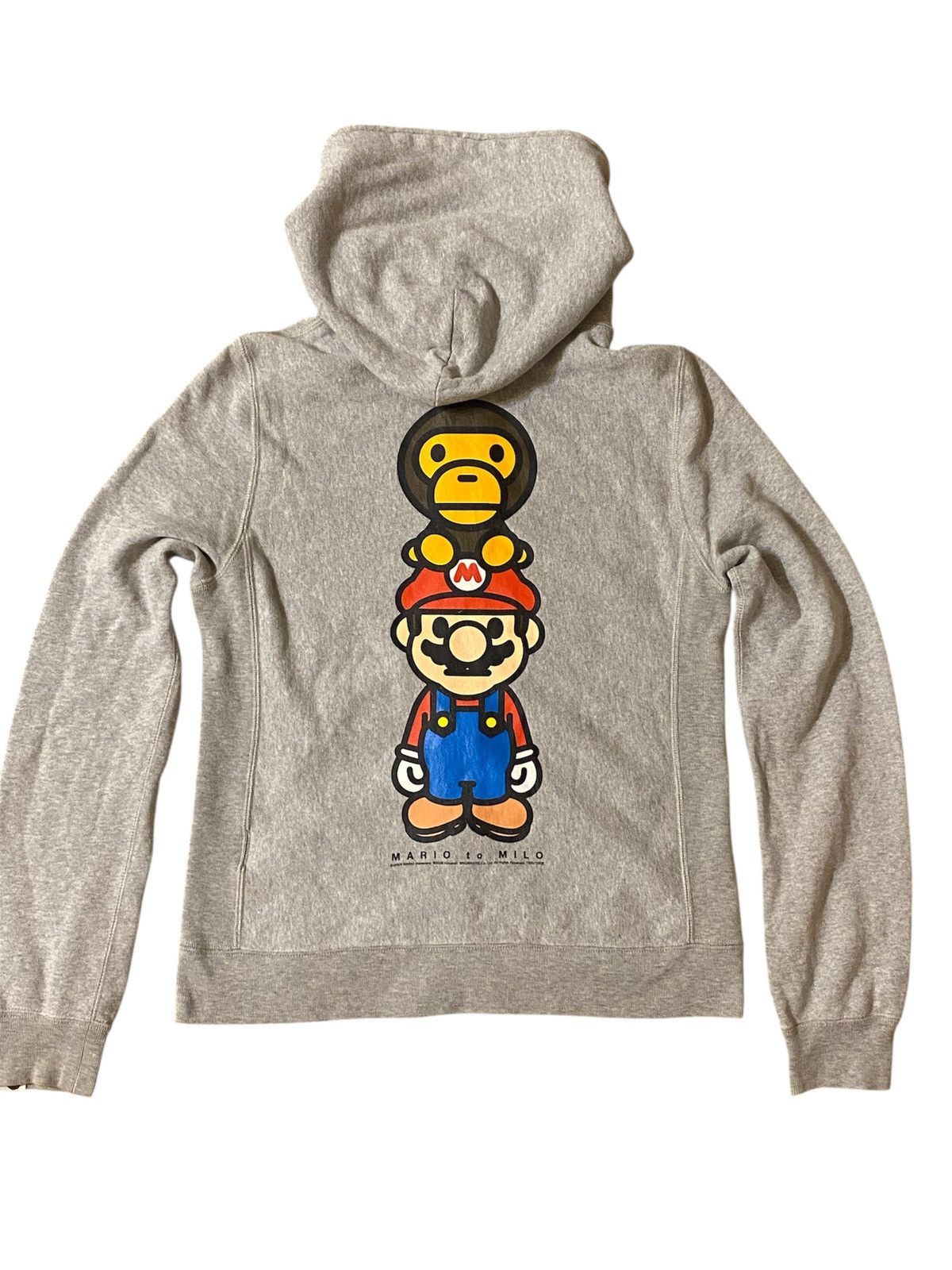 Bape Bape Baby Milo Mario Full Zip Hoodie Size XS / US 0-2 / IT 36-38 - 1 Thumbnail