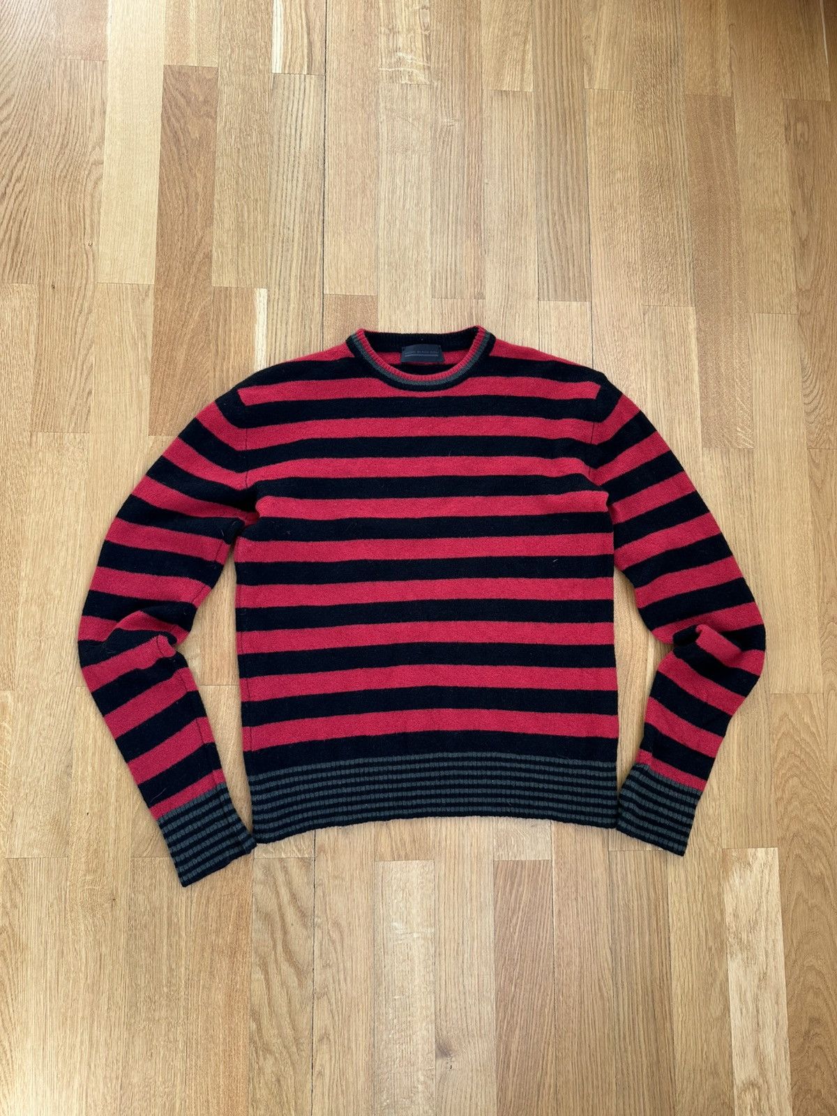 Diesel Vintage Diesel Black Gold Sweater Red Size L / US 10 / IT 46 - 2 Thumbnail