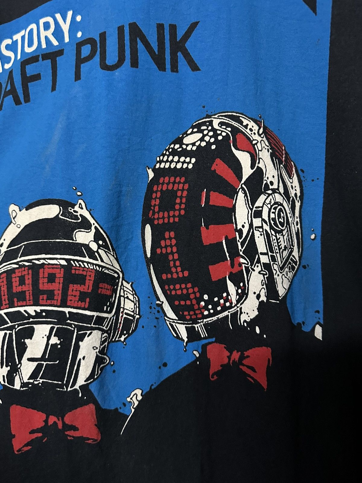Band Tees Rare Daft Punk History Tee Size US XL / EU 56 / 4 - 8 Thumbnail
