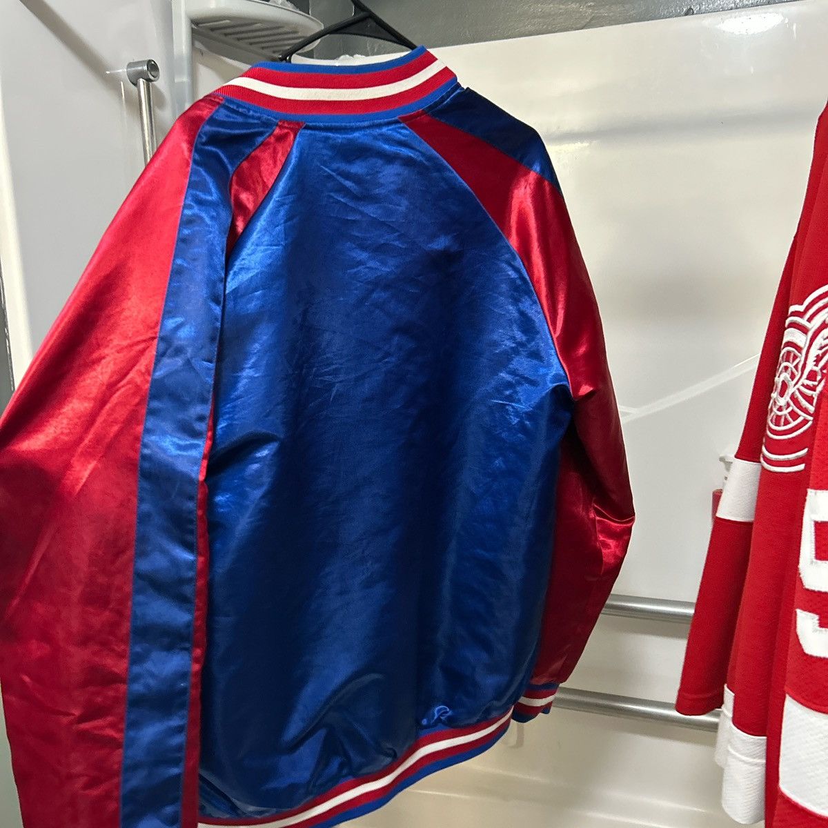 Mitchell & Ness Vintage Rare throwback patriots varsity jacket Size US L / EU 52-54 / 3 - 3 Thumbnail