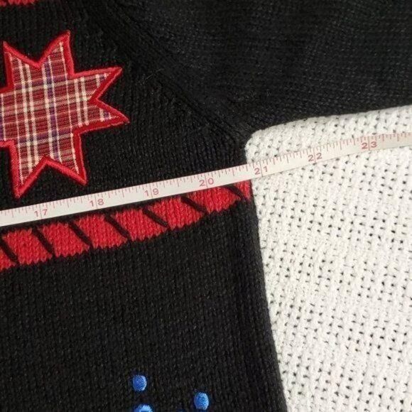 Vintage Northcrest Holiday Lodge Embroidered Embellished Collared Fu Size M / US 6-8 / IT 42-44 - 9 Thumbnail