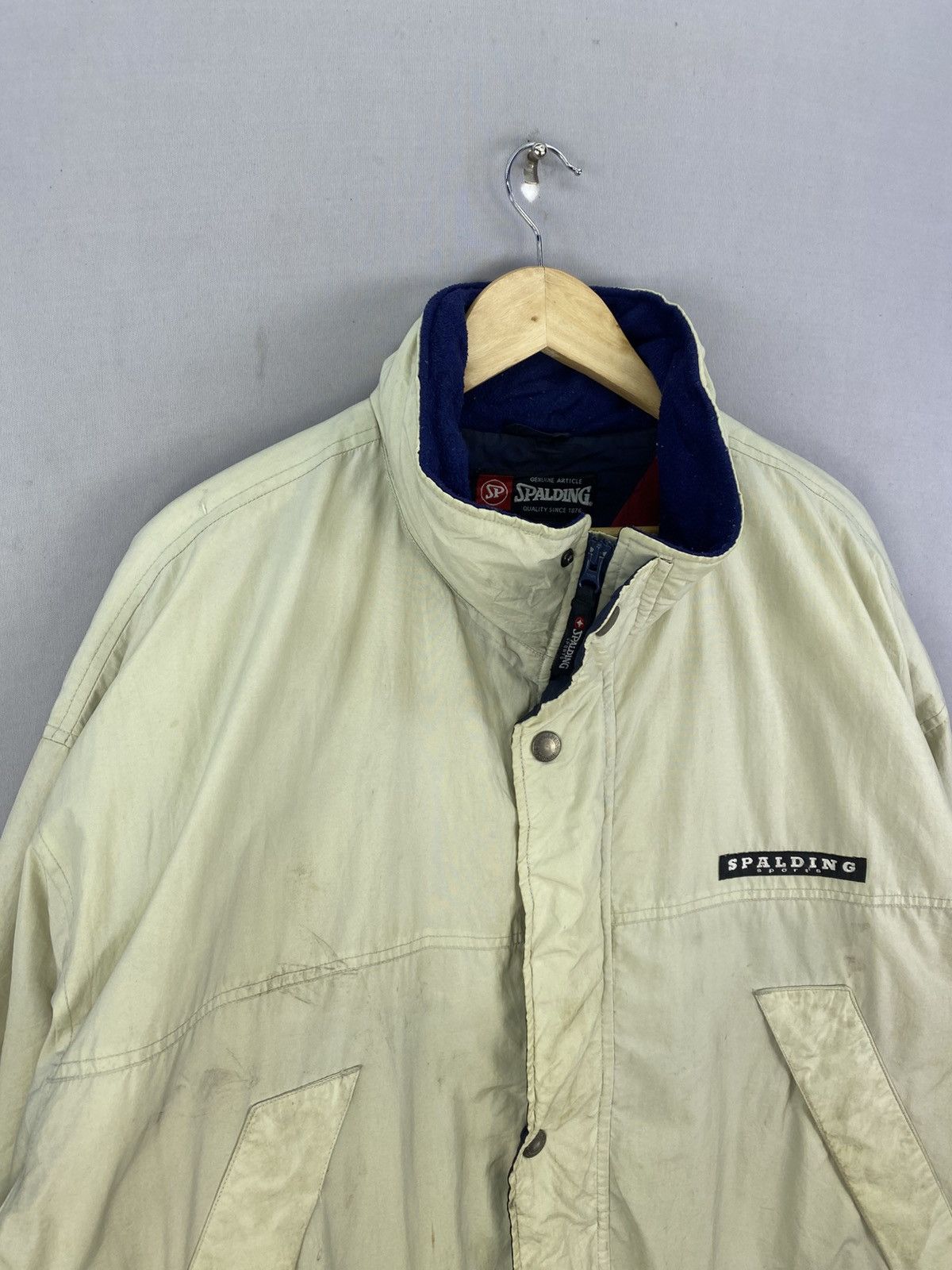 Spalding Spalding Sports Big Size Windbreaker Jacket Size US XXL / EU 58 / 5 - 2 Thumbnail