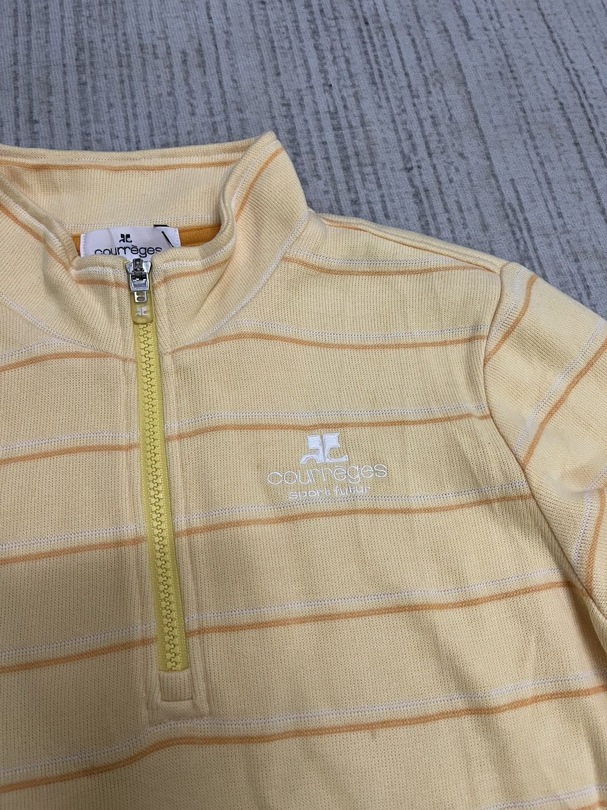 Courreges × Issey Miyake × Tsumori Chisato Vintage coureges polo sweatshirt Size S / US 4 / IT 40 - 2 Thumbnail