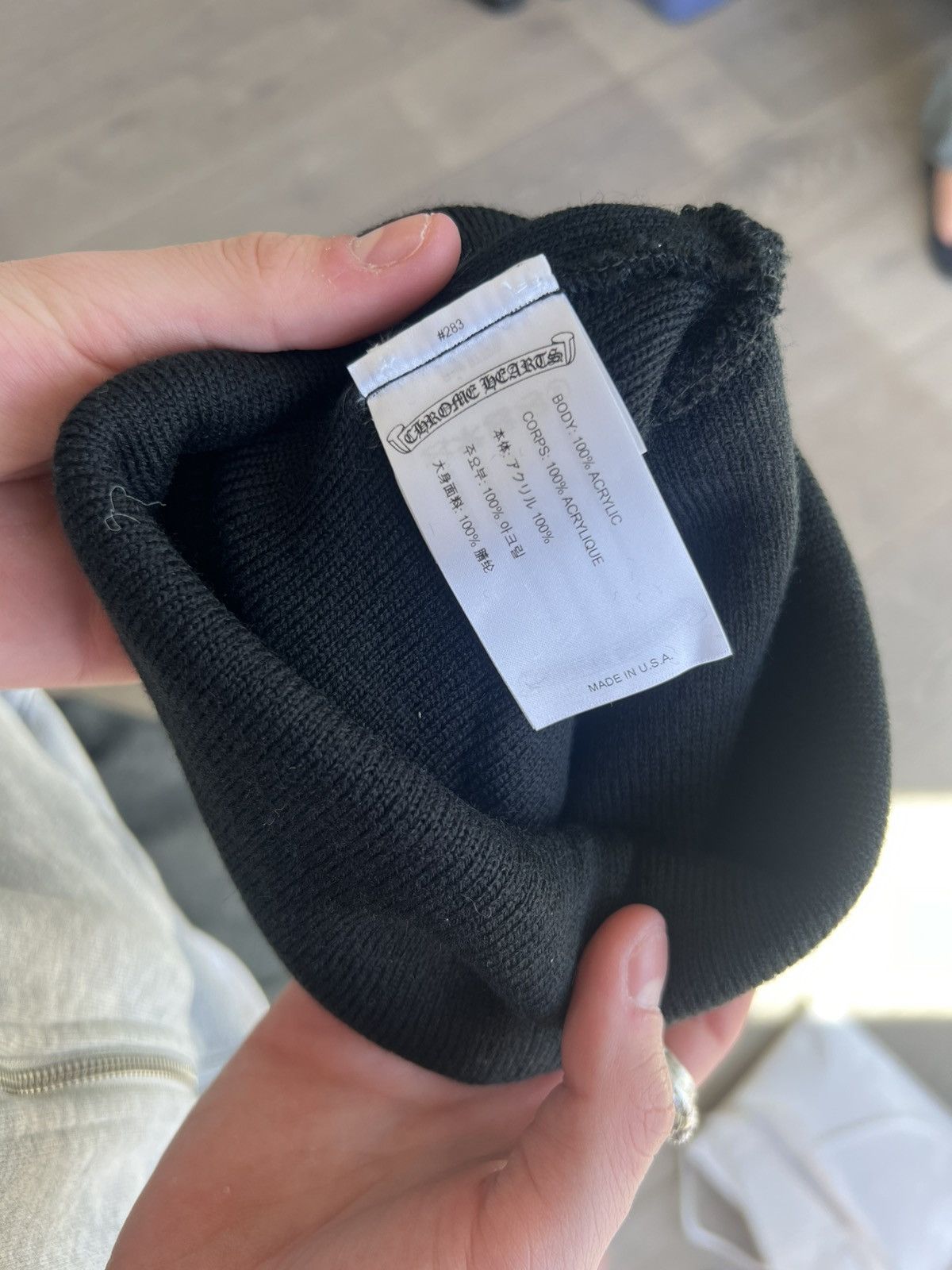 Chrome Hearts Chrome Hearts Beanie Size ONE SIZE - 3 Thumbnail