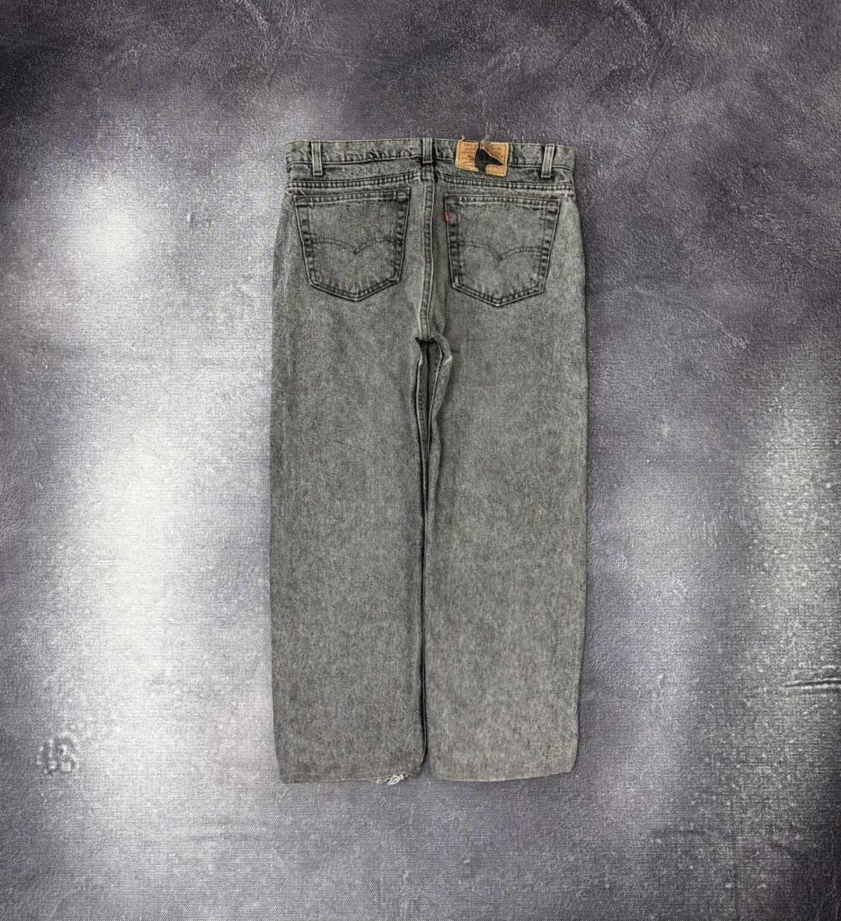 Levi's Vintage Levi’s 505 Made In USA Gray Acid Wash Denim Jeans Size US 36 / EU 52 - 1 Thumbnail