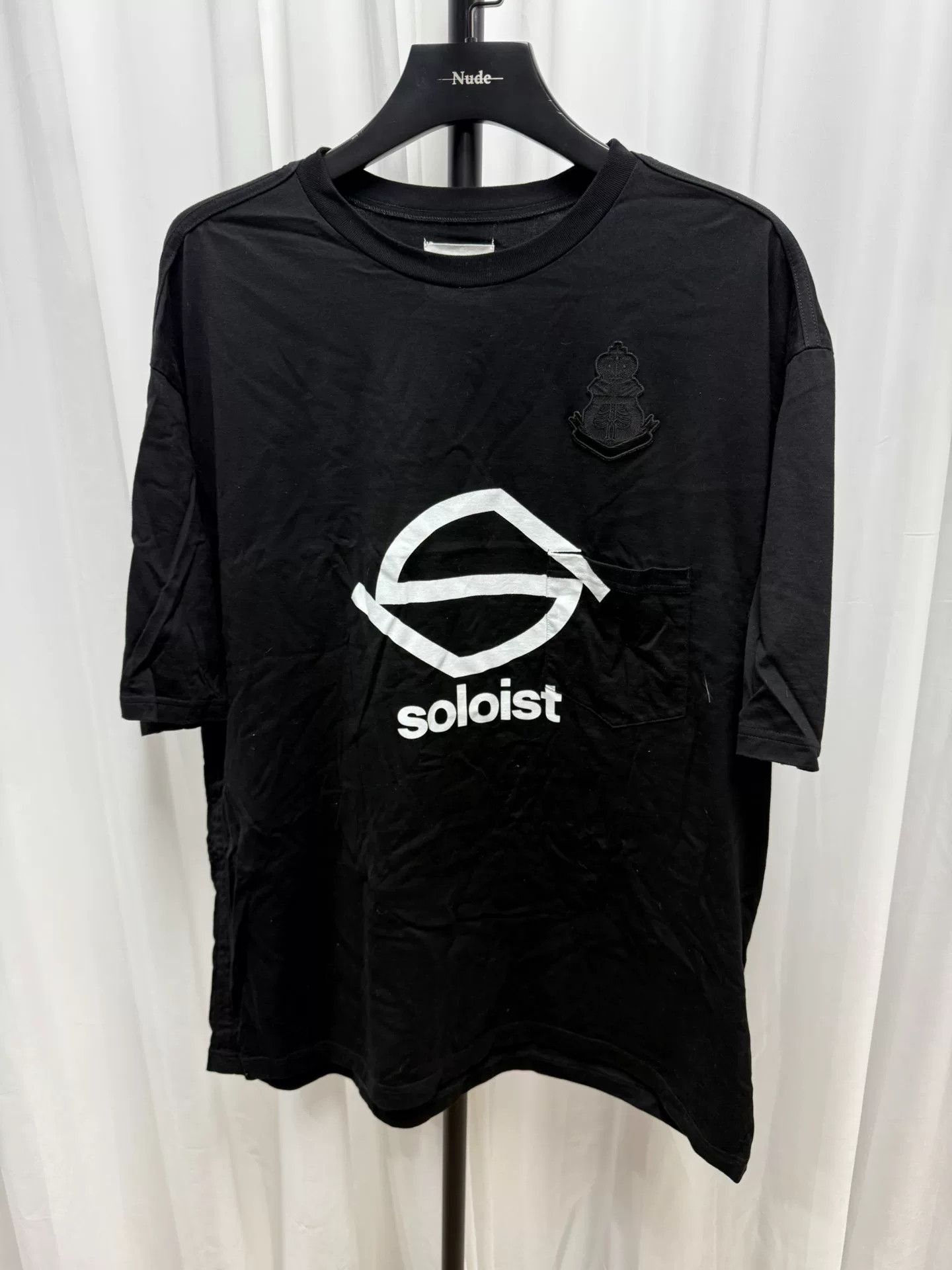 Takahiromiyashita The Soloist. The Soloist Oversized Embroidered Tee Size US M / EU 48-50 / 2 - 1 Thumbnail