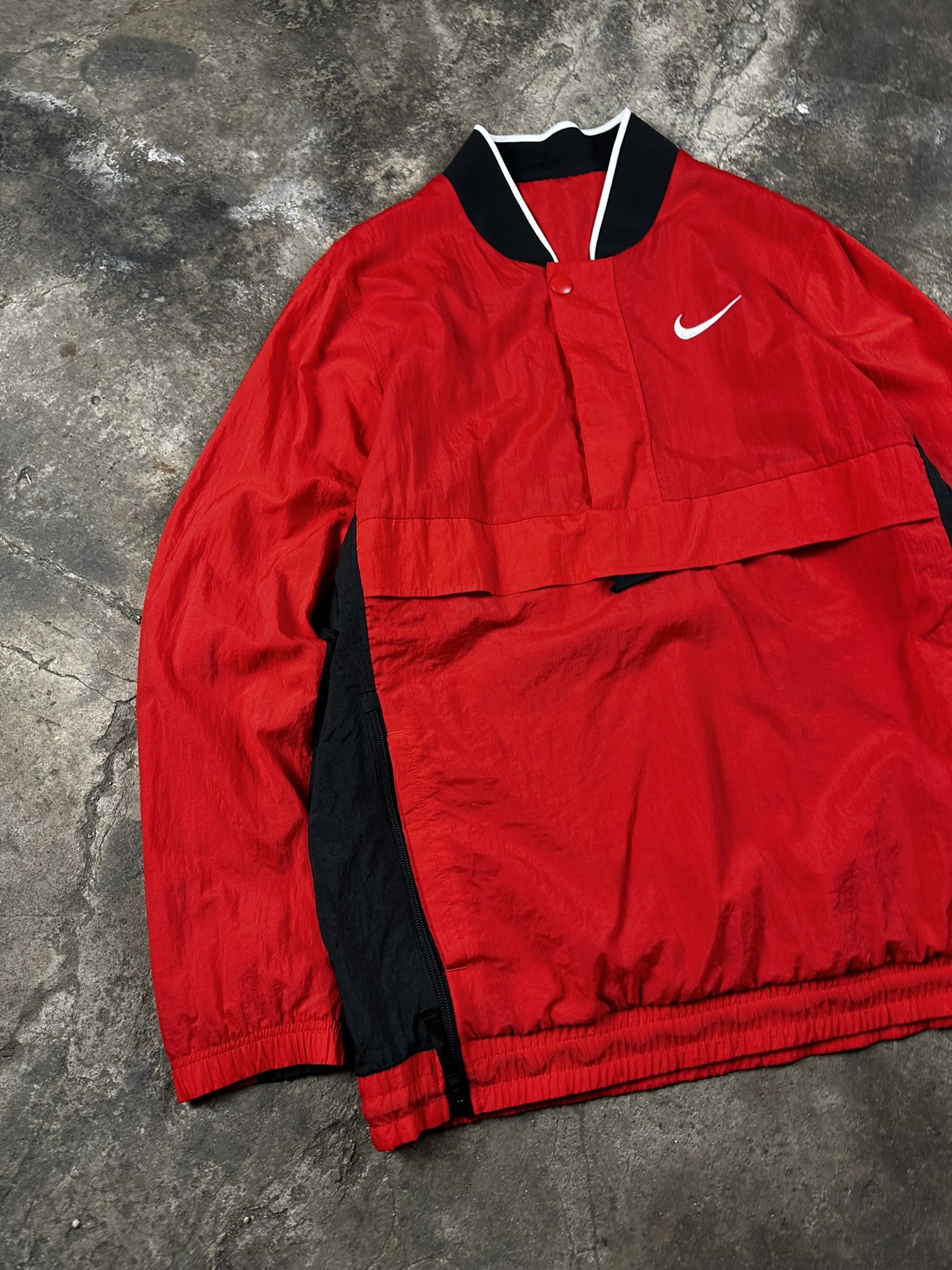 Nike 90s Vintage Nike Anorak Boxy Light Jacket Size US XL / EU 56 / 4 - 2 Thumbnail