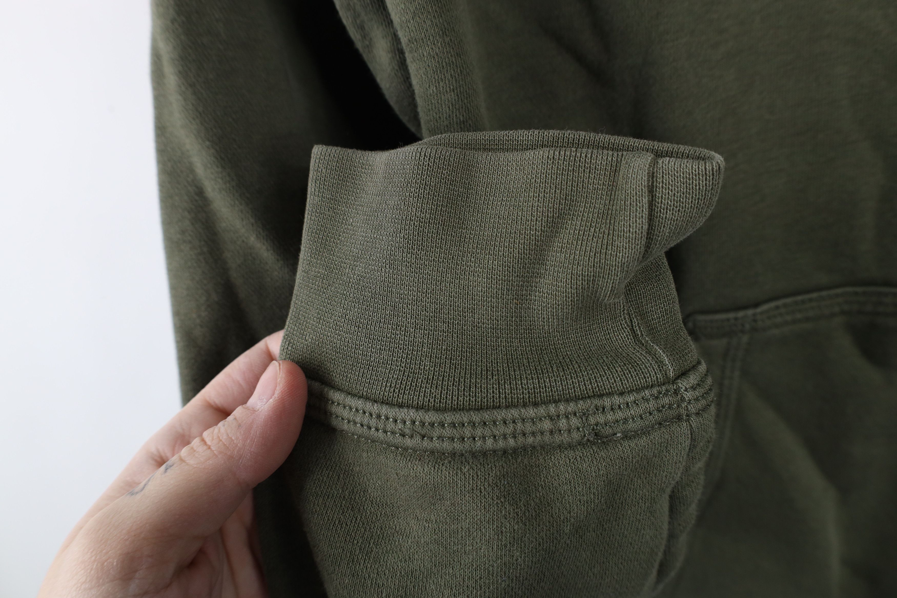 Nike × Vintage Vintage Y2K Nike Sportswear Scott Mini Swoosh Hoodie Green Size US S / EU 44-46 / 1 - 10 Thumbnail