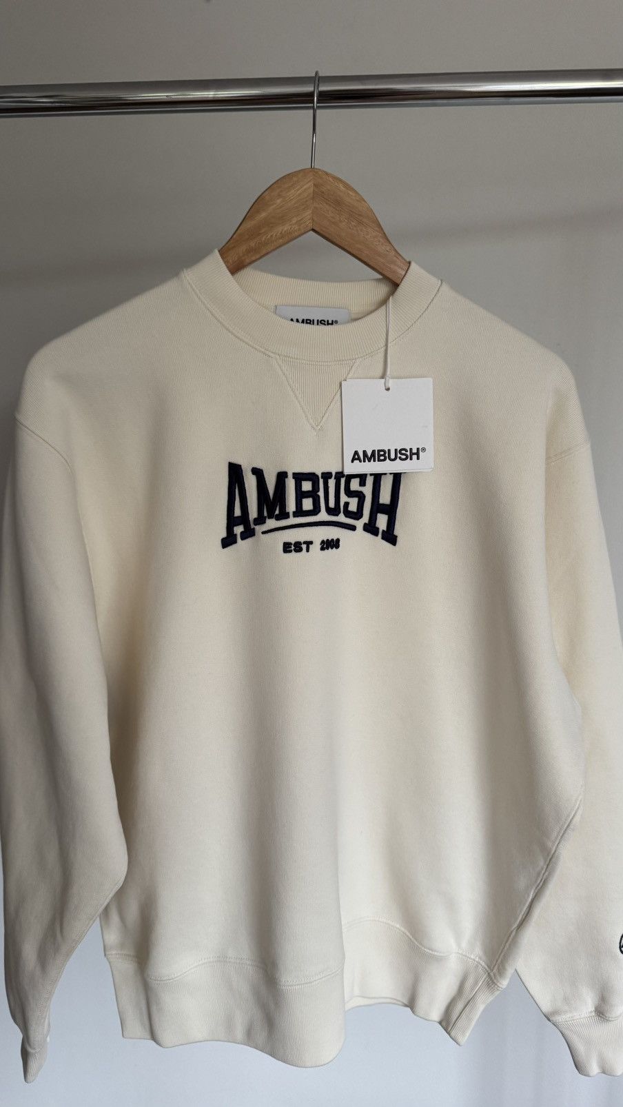 Ambush Design Ambush sweatshirt XS S M new with tags beige Size US XS / EU 42 / 0 - 5 Thumbnail