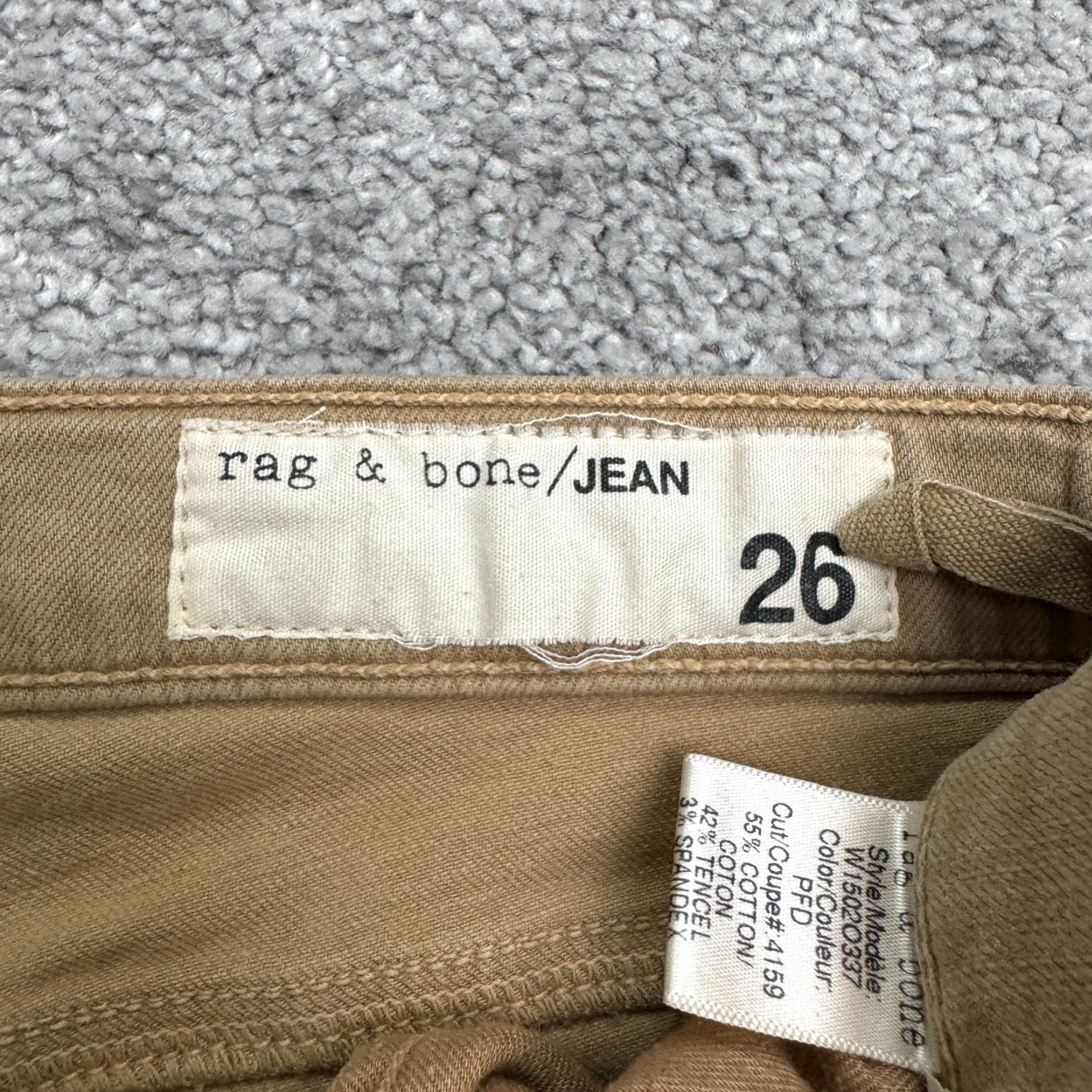 Rag & Bone Rag & Bone Two Tone Skinny Denim Jeans 26 Brown Black Side Stripe Casual Womens Size 26" / US 2 / IT 38 - 6 Thumbnail