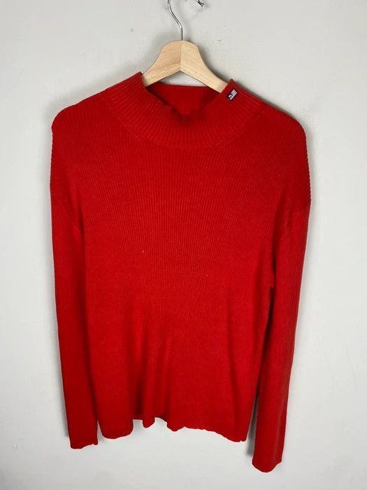 Vintage Vintage Polo Jeans Turtleneck Knit Sweater Size US M / EU 48-50 / 2 - 1 Thumbnail