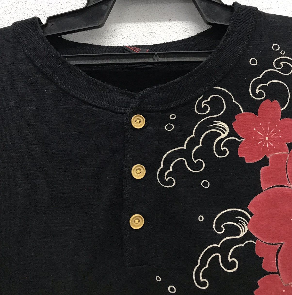 Japanese Brand × Vintage Vintage Japanese Flower Sukajan Shirt Size US XL / EU 56 / 4 - 3 Thumbnail
