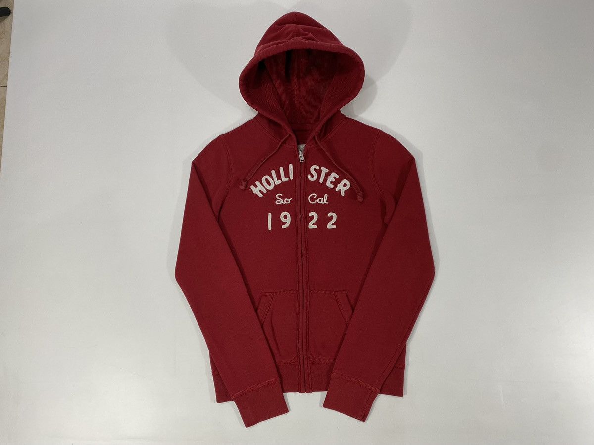 Hollister LASTDROP🔥Y2K Hollister California Iconic American Zip Hoodie Size M / US 6-8 / IT 42-44 - 11 Thumbnail