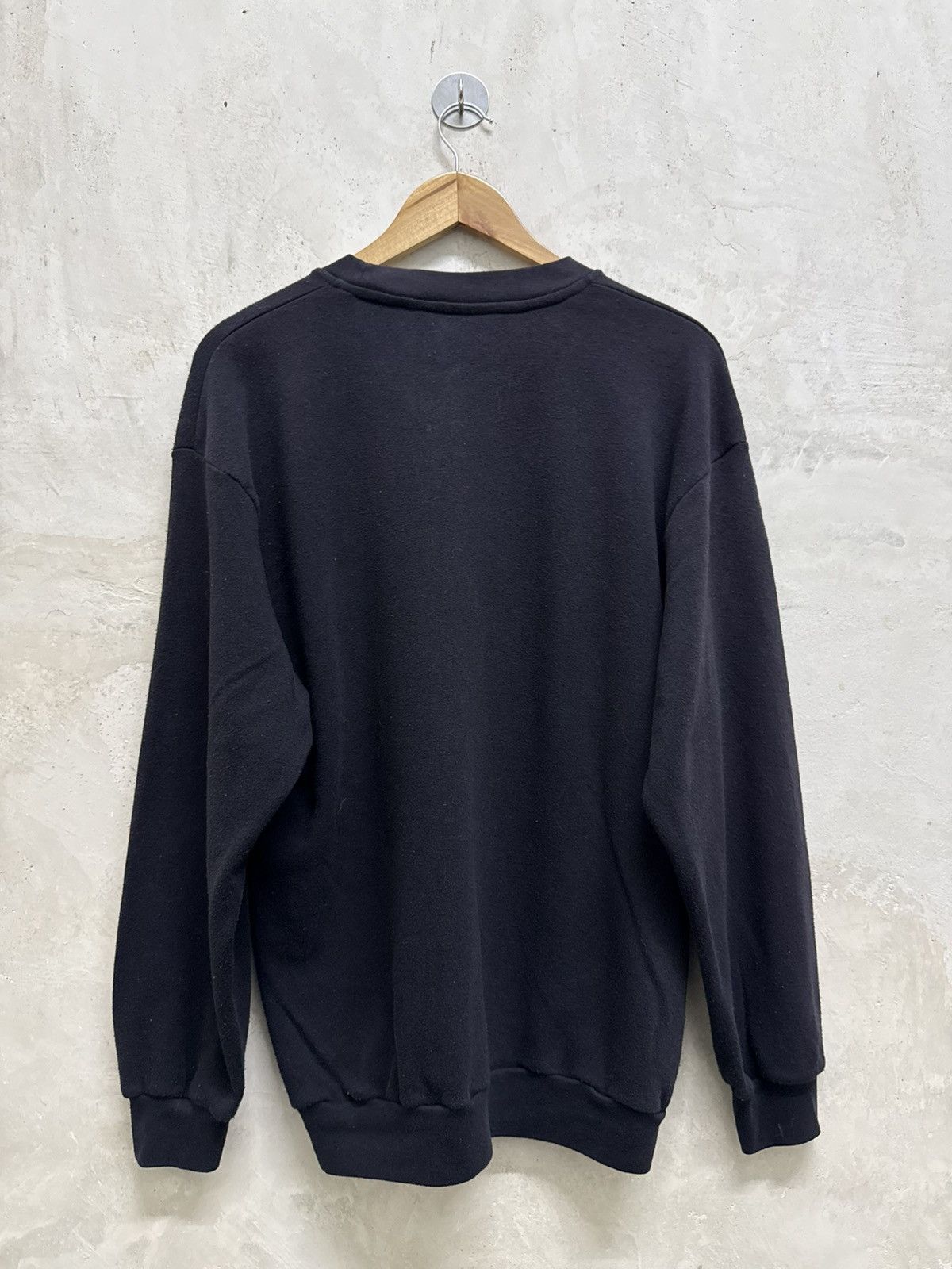 Adidas Vintage 90s Adidas Trefoil Iron Man Center Logo Sweatshirt Size US L / EU 52-54 / 3 - 3 Thumbnail