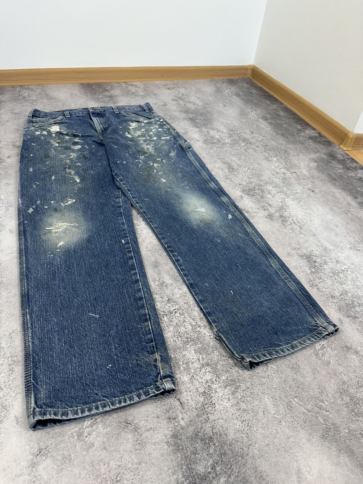 Dickies Vintage Dickies Distressed Carpenter USA Work Utility Pants Size US 34 / EU 50 - 11 Thumbnail