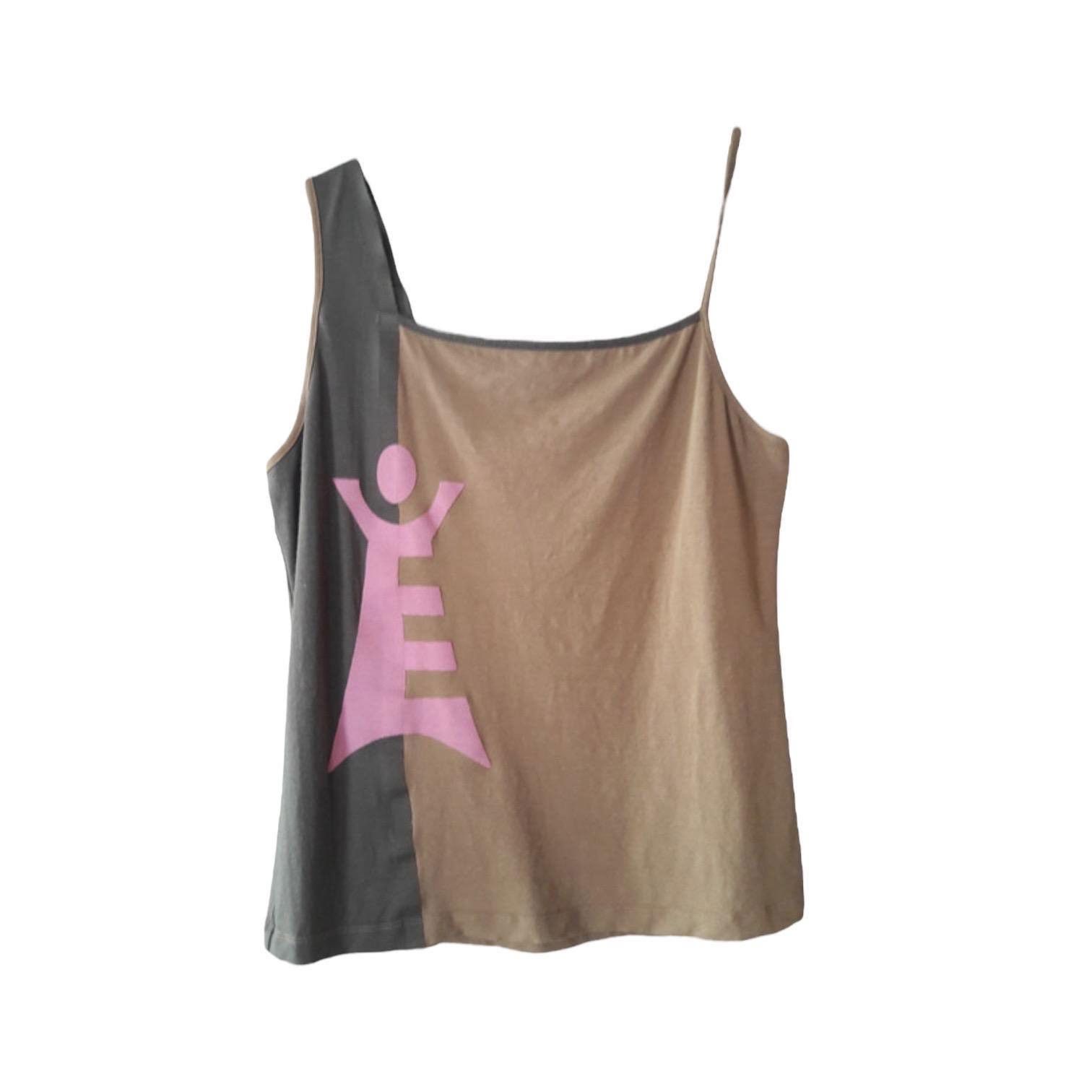 Cop Copine The Cop Copine One Shoulder Like Logo Top Size ONE SIZE - 1 Thumbnail