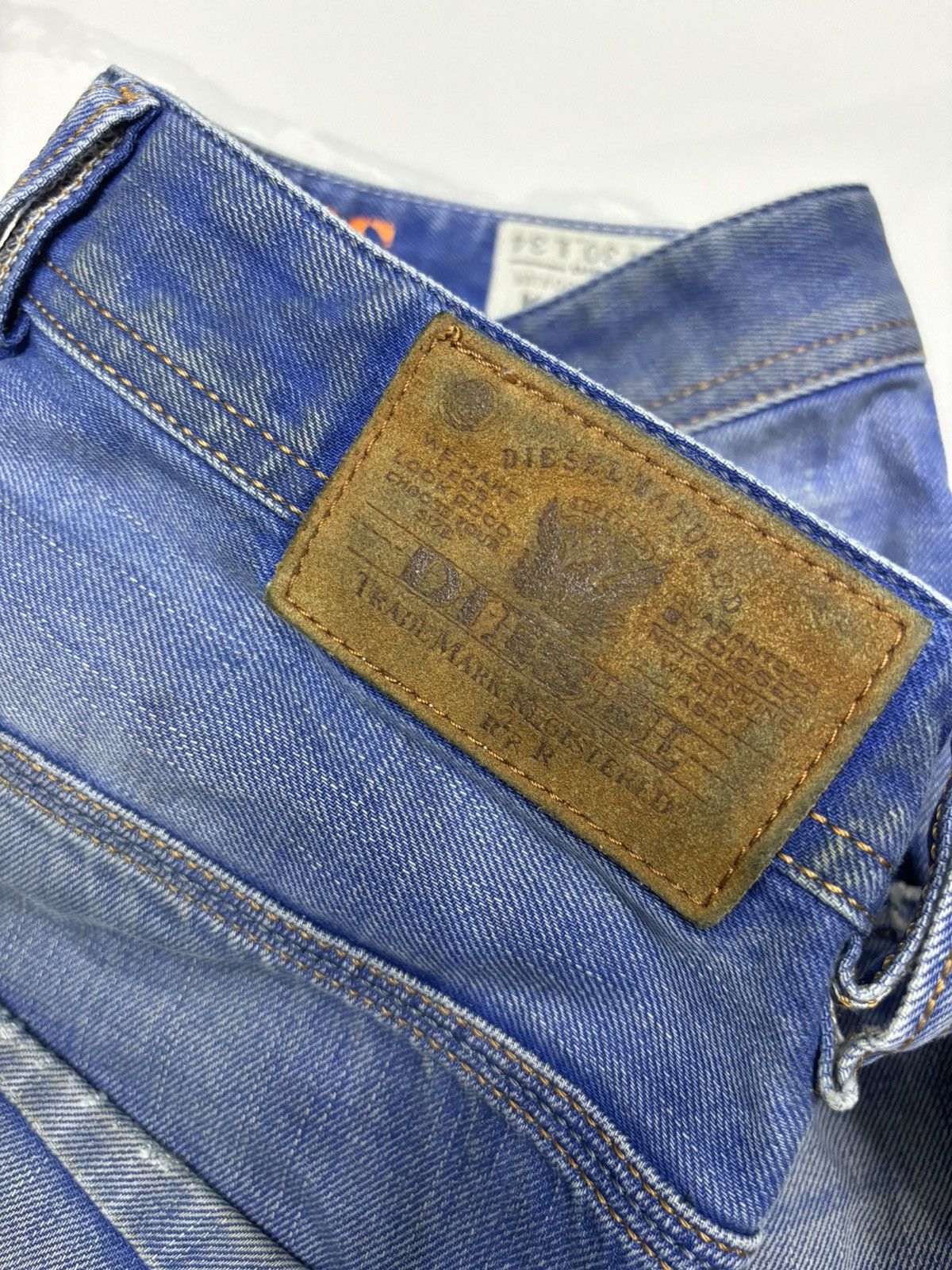 Diesel Vintage Diesel Blue Distressed Denim Jeans Size US 30 / EU 46 - 9 Thumbnail